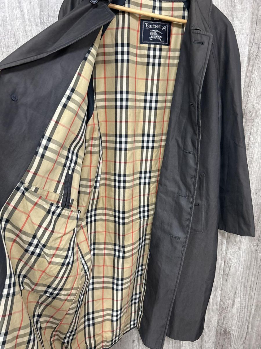 Burberrys プローサム ステンカラーコート ノバチェック サイズM相当