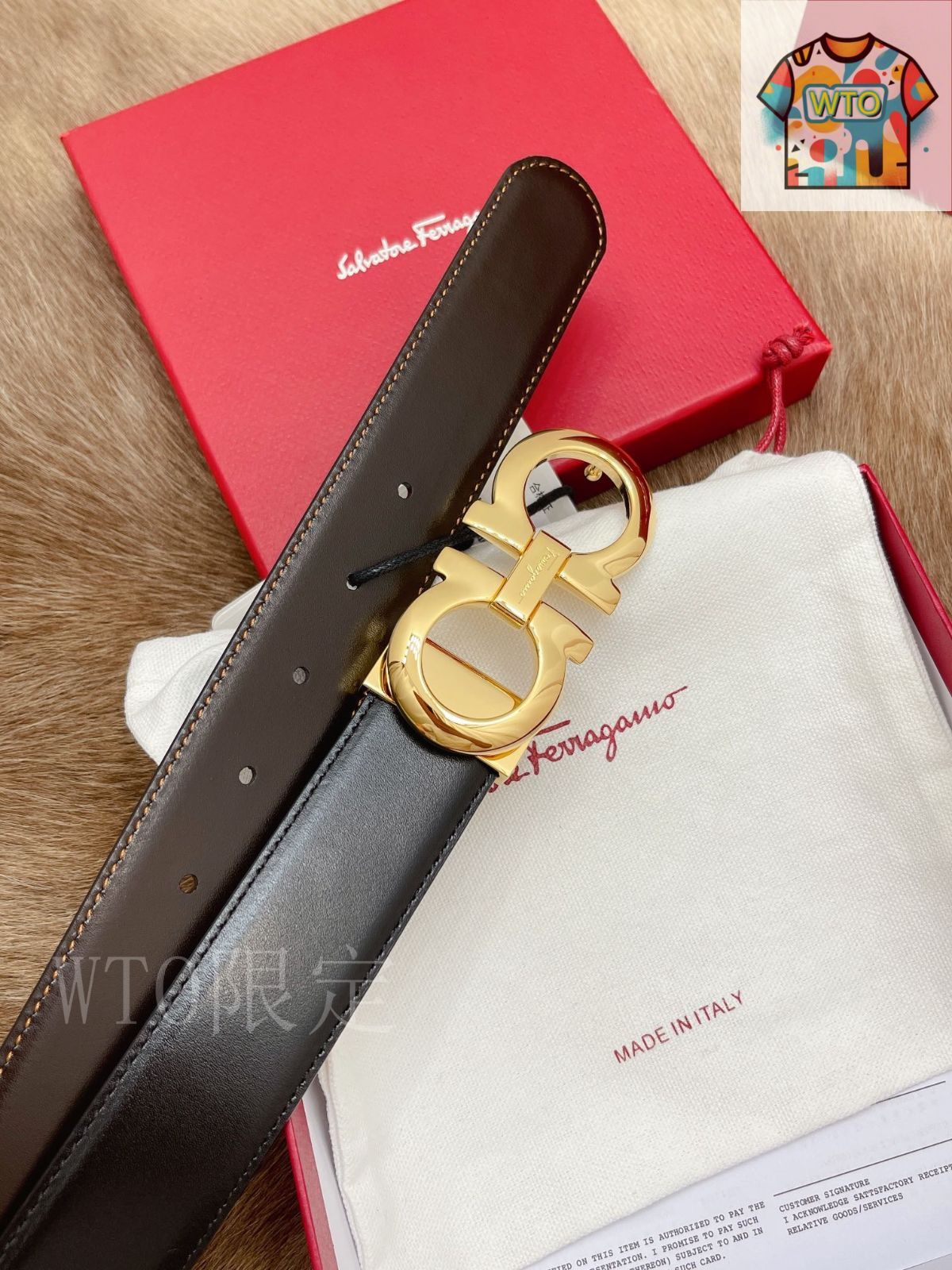 【正規店購入】希少　サルヴァトーレフェラガモ　レディースベルト 780415_03_cart_r20.jpg