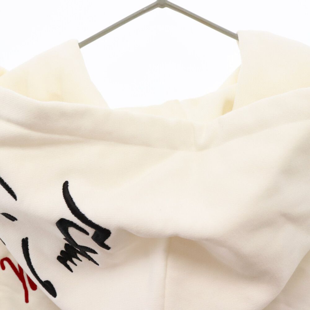 doublet (ダブレット) MESSAGE EMBROIDERY HOODIE メッセージ エン  