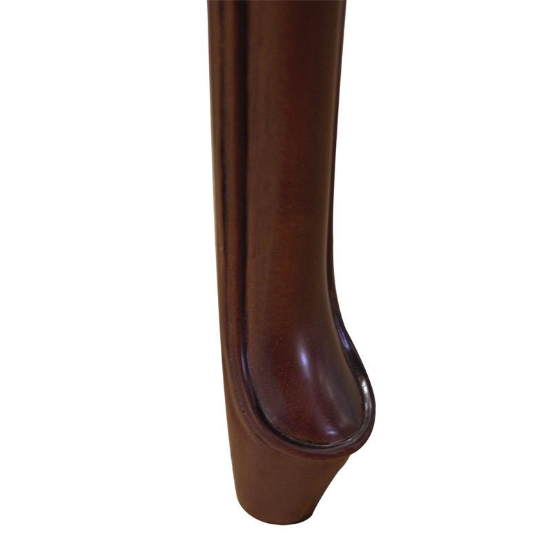 ダイニングテーブルセット 2人掛け 3点セット 90cm マホガニー