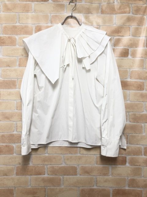 中古】 machatt マチャット アシンメトリーフリルブラウス