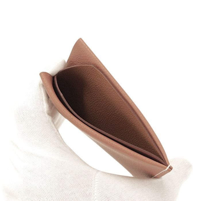 エルメス HERMES Hセリエ カードケース エバーカラー (レザー) B刻印