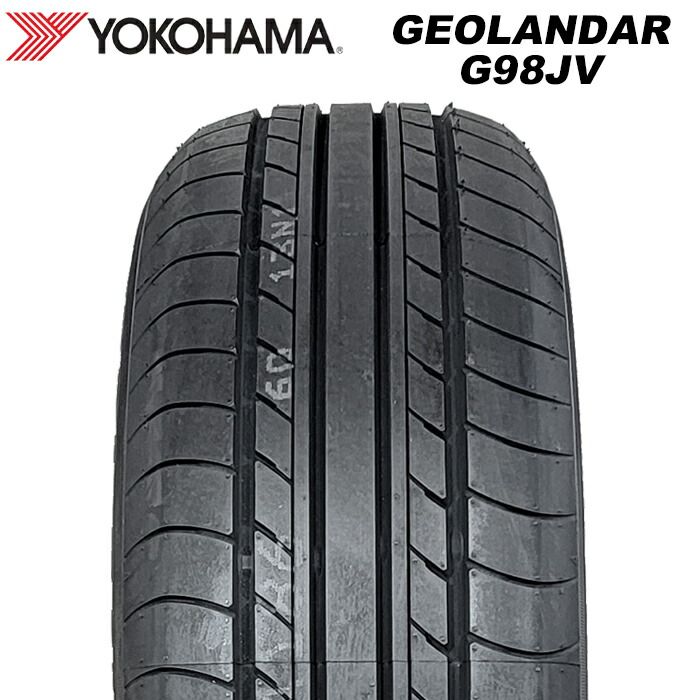 【2022年製】 送料無料 YOKOHAMA 215/60R17 96H GEOLANDAR G98JV ジオランダー ヨコハマタイヤ サマータイヤ 夏タイヤ ラジアルタイヤ SUV向け 1本