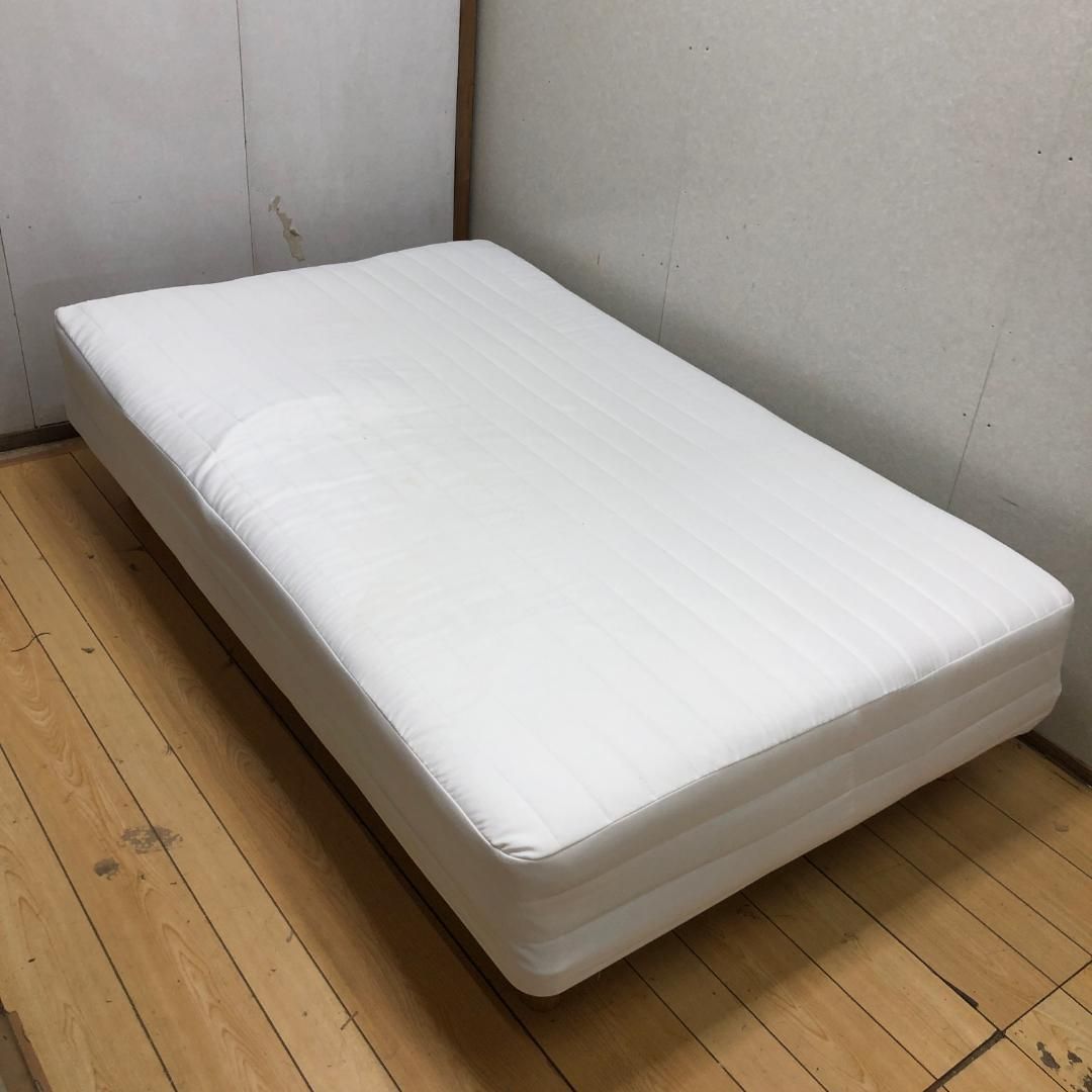 ☆無印良品 高密度ポケットコイルマットレス セミシングル 幅120