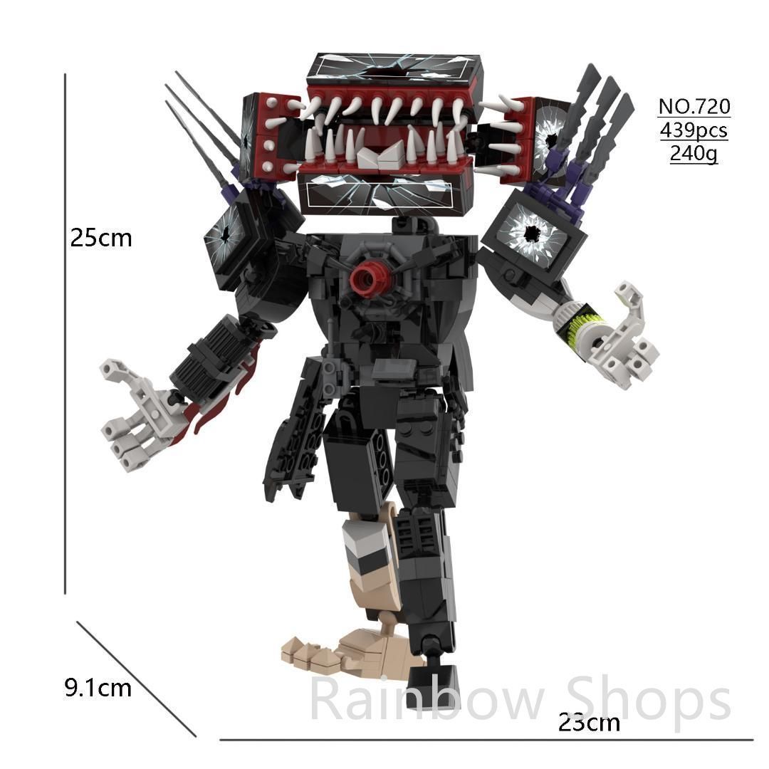 新品未使用スキビディトイレ LEGO互換 ブロック タイタン ゾンビ