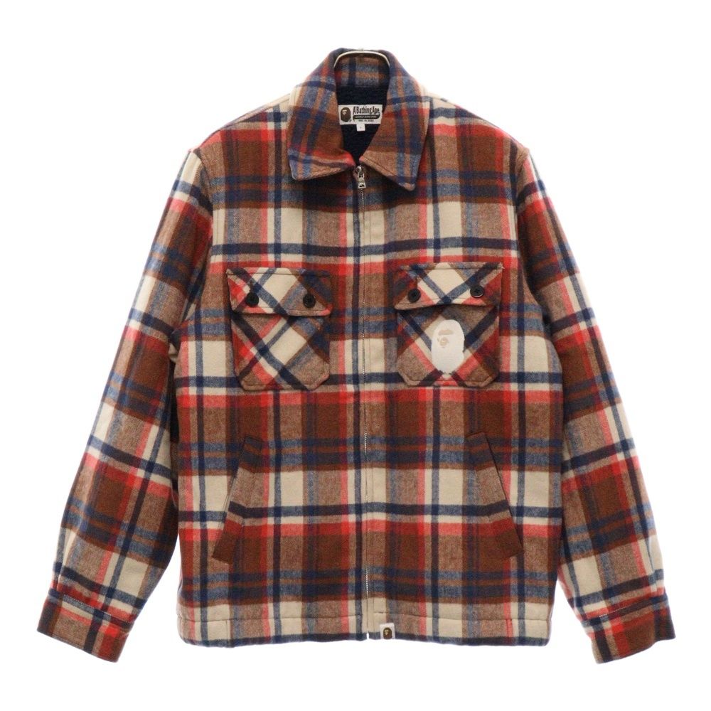 A BATHING APE (アベイシングエイプ) Wool Jacket ウール