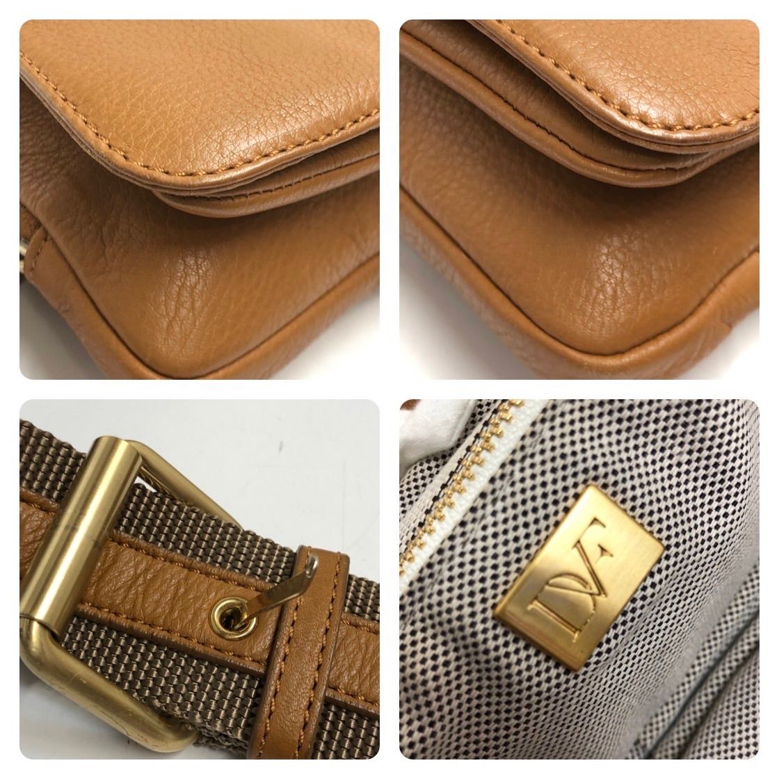 ダイアン フォン ファスティンバーグ レザー ウエストポーチ ボディ  