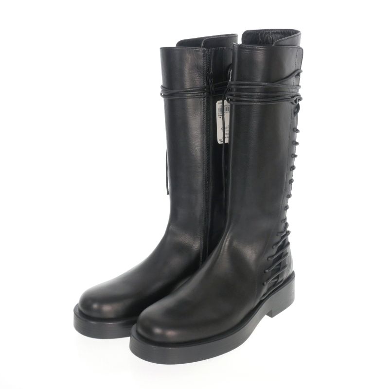 アンドゥムルメステール ANN DEMEULEMEESTER 22AW MICK バックレース 