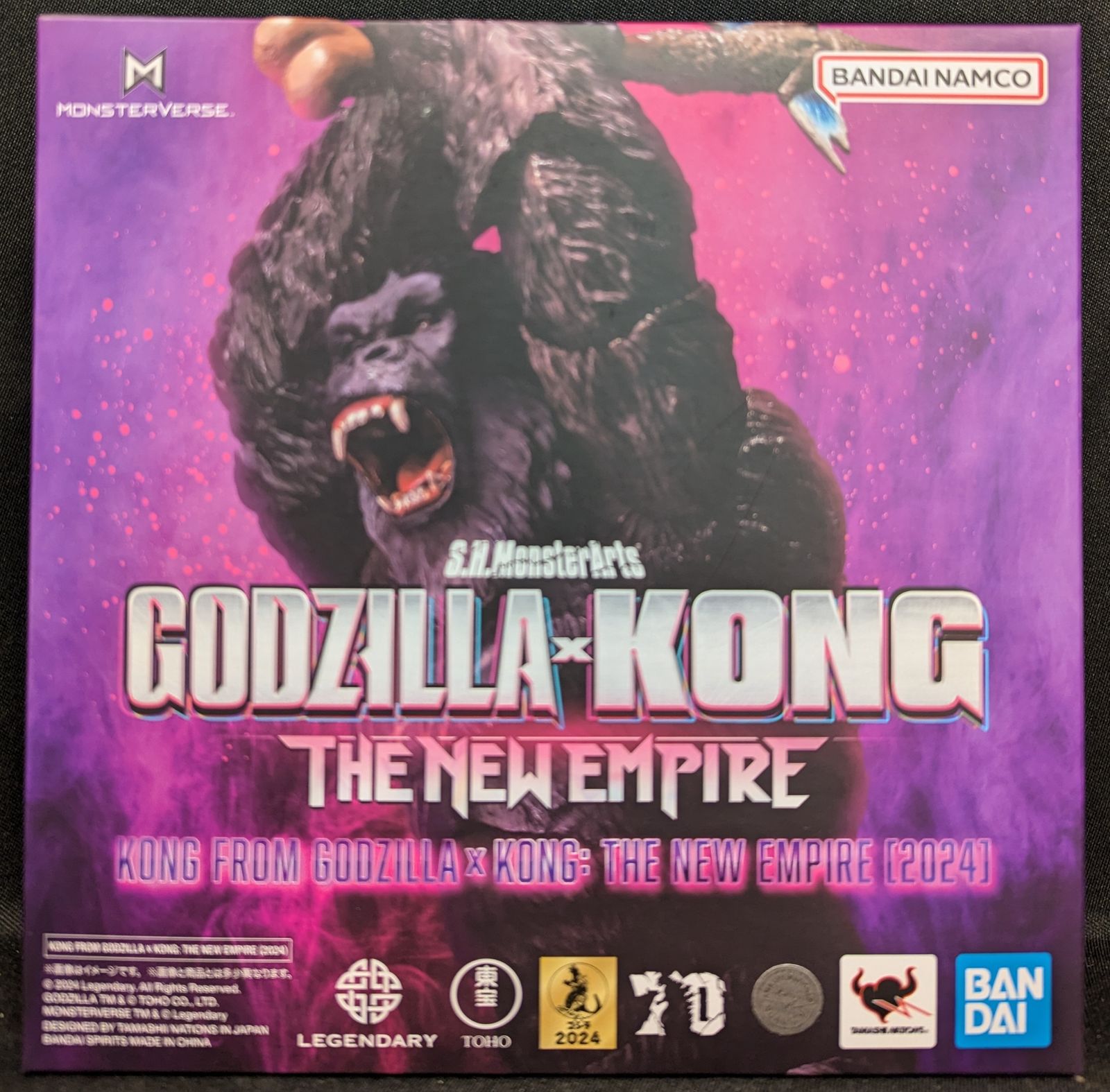 BANDAINAMCO S.H.MonsterArts KONG FROM GODZILLA x KONG: THE NEW EMPIRE (2024)