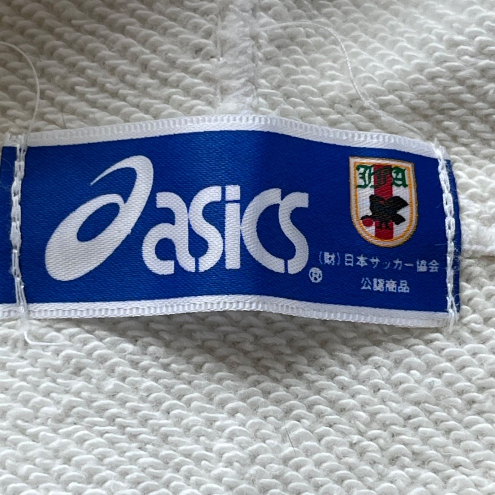 asics アシックス スウェットパーカー フーディ 日本代表 90s ドーハの