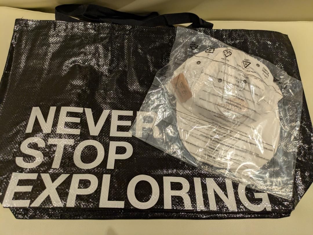 【海外定番】 Aimé Leon Dore x THE NORTH FACE エメ レオン ドレ x ザ ノースフェイス ナイロンハット白