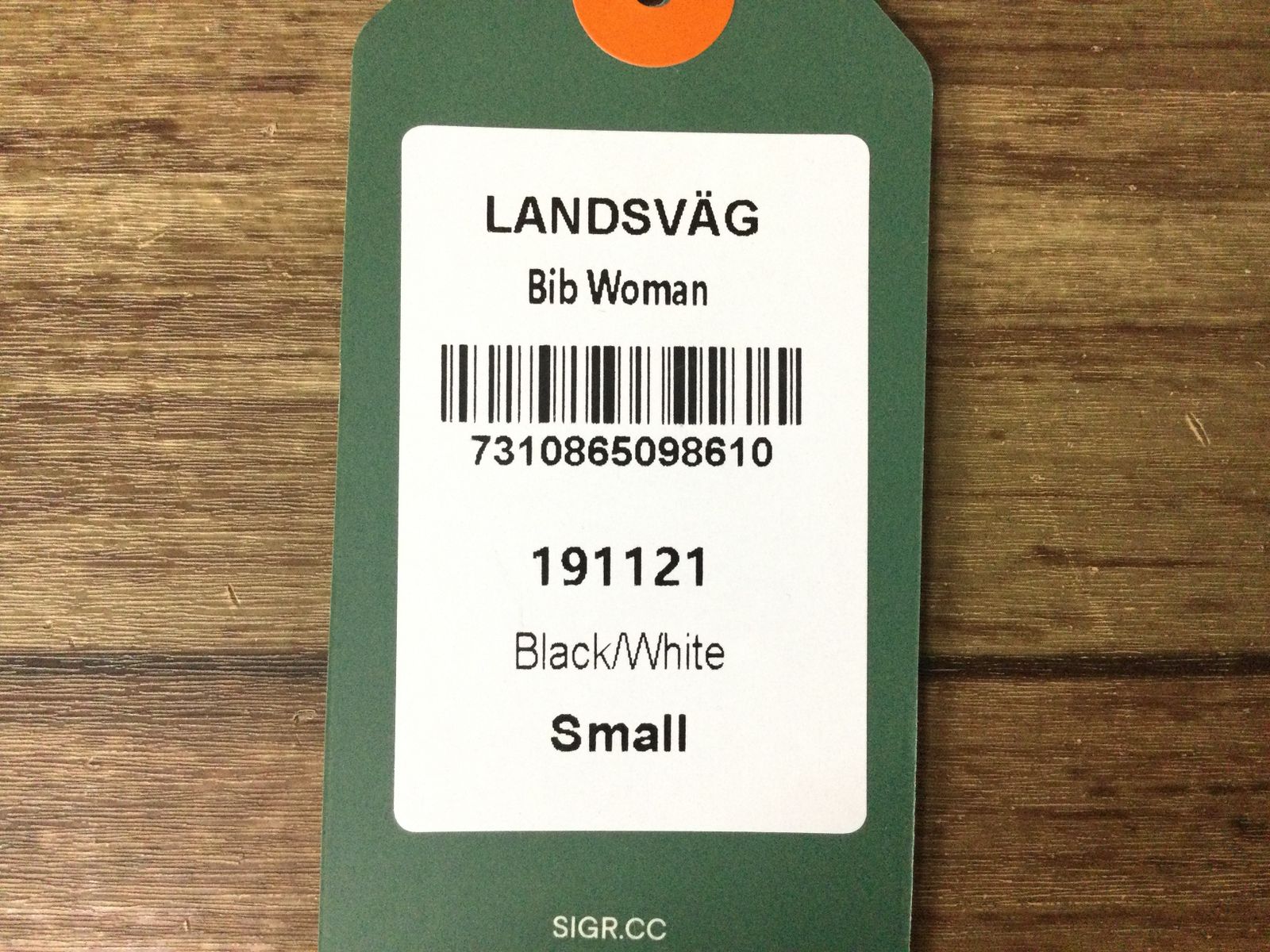 FA671シーガーSigrLANDSVAGWOMANレディースビブショーツ黒S