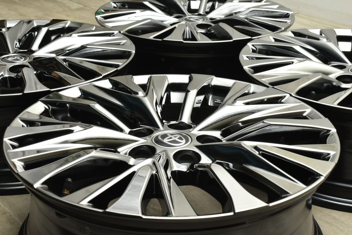 新車外し品 トヨタ 40 ヴェルファイア Zプレミア 純正 19in 7J 40 PCD120 4本セット アルファード レクサス LM 流用