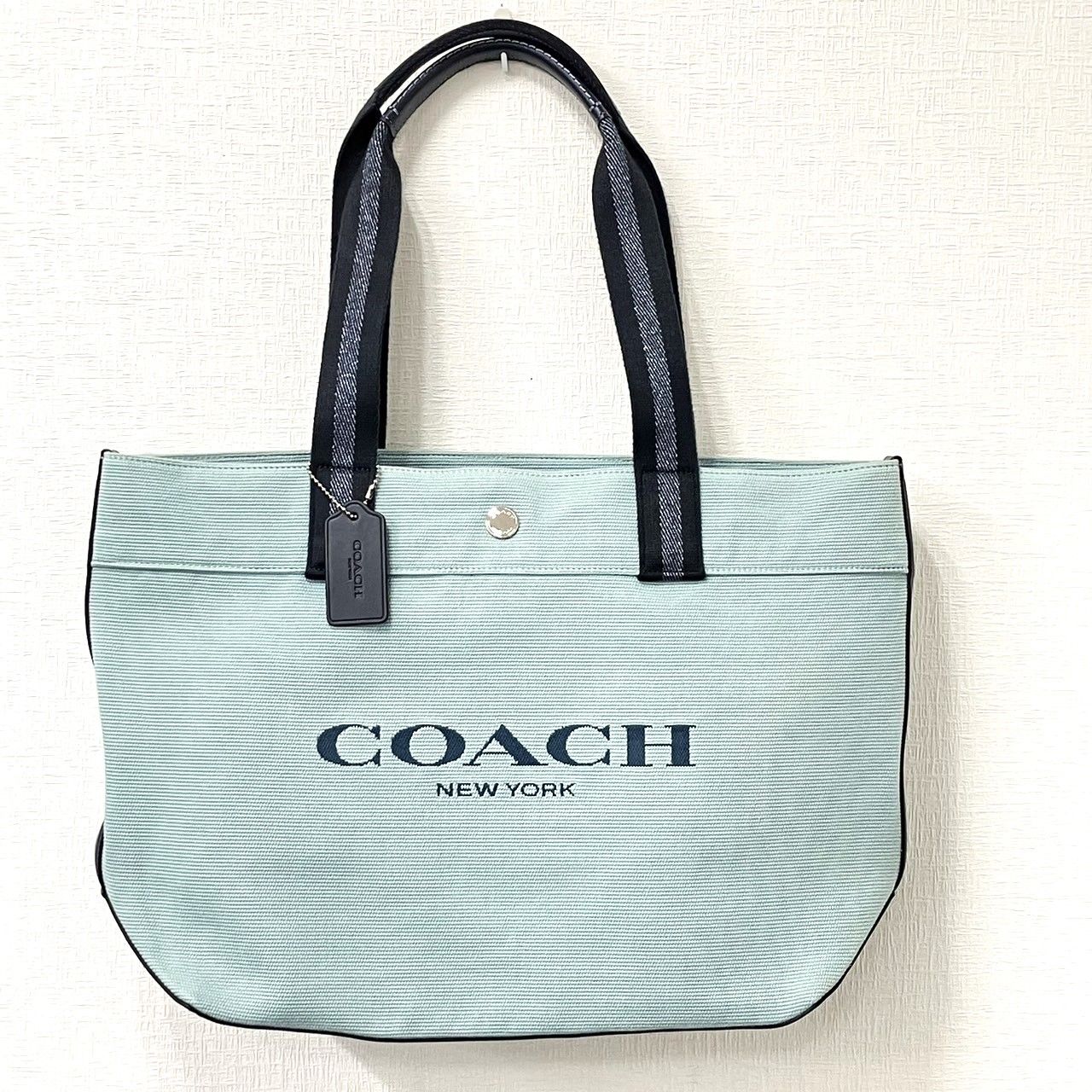 COACH コーチ F72847 ロゴキャンバス×レザートートバッグ ライトブルー(トートバッグ)｜売買されたオークション情報、yahooの商品情報をアーカイブ公開  - オークファン - かばん、バッグ（gamingxtra.com）