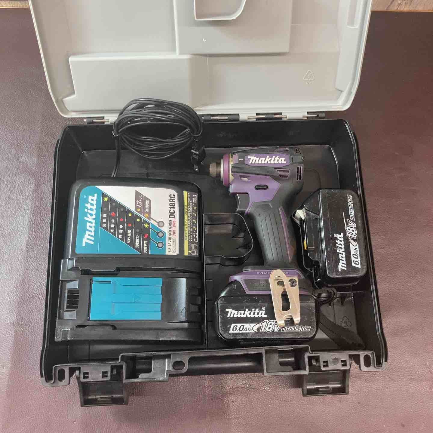 品 マキタ makita 18V コードレスインパクトドライバー TD172DGXAP フルセット 人気色パープル 紫 東大和店