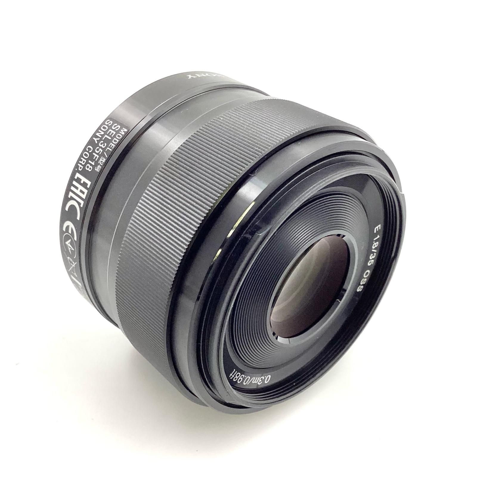 全額返金保証】【最速発送】Sony E 35mm F1.8 OSS SEL35F18 美品