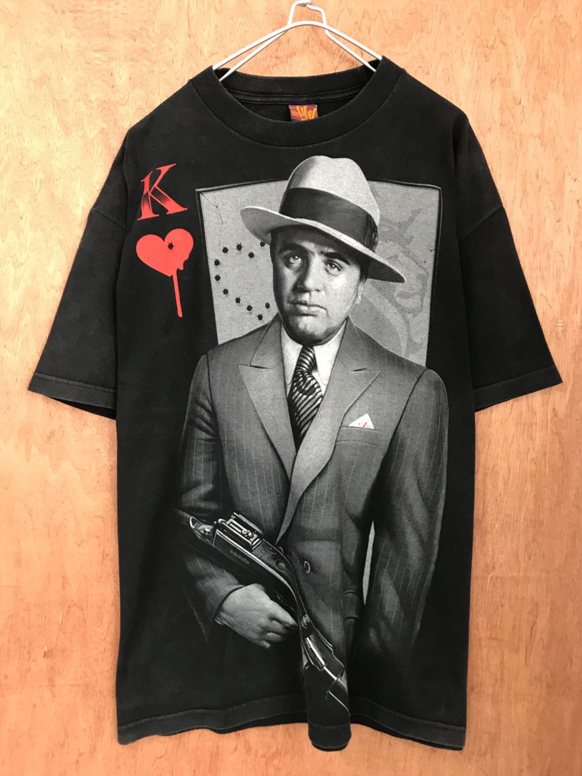 アルカポネ映画 プリントTシャツ 黒 メンズX - メルカリ