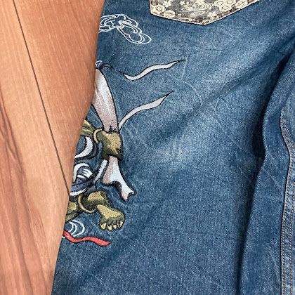 ふぐたいてん 和柄刺繍