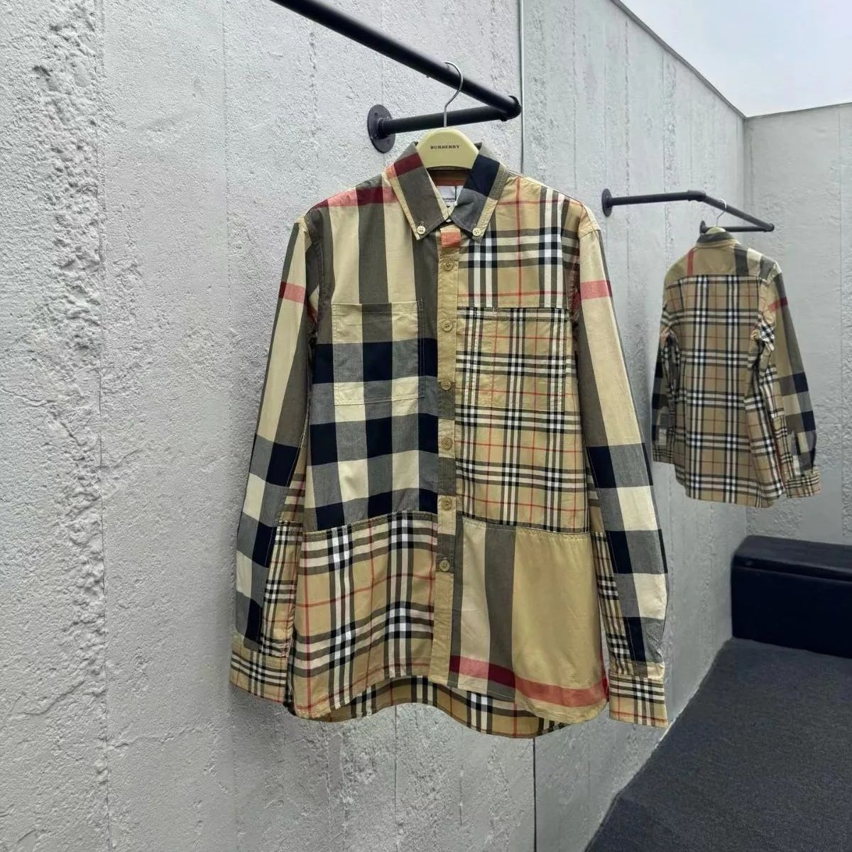 BURBERRY バーバリー チェックシャツ オーバーサイズ