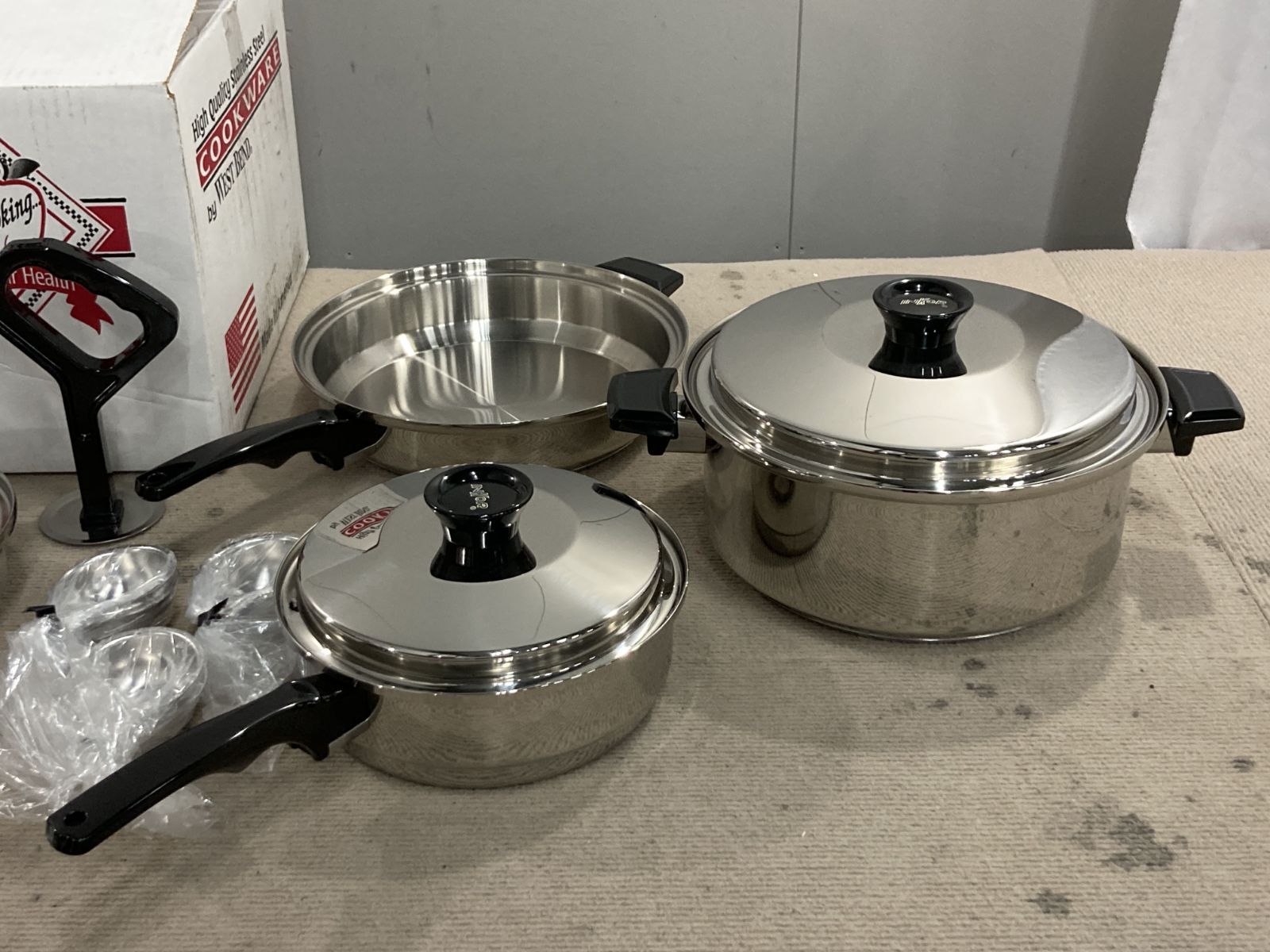 ウエストベンド社INKORインコア美品フライパン他調理器具7点 INKOR