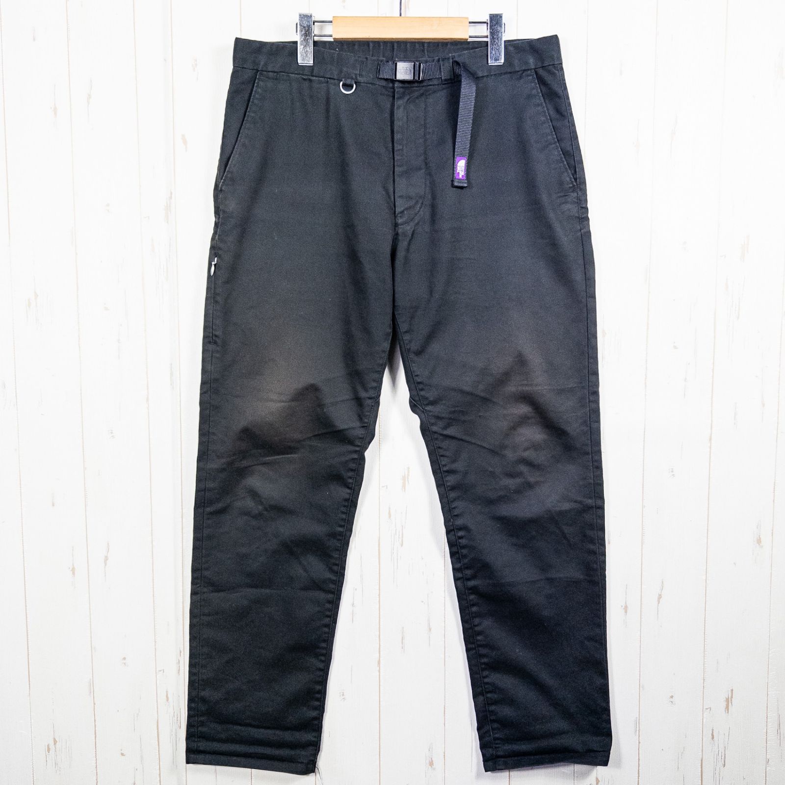 THE NORTH FACE ストレッチツイルテーパードパンツ　ブラック　32 THE NORTH FACE PURPLE LABEL(ザ・ノースフェイス パープル