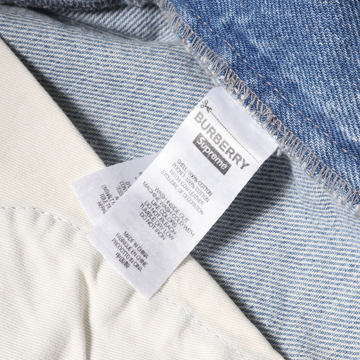美品】Supreme シュプリーム パンツ サイズ:32 / 22SS Burberry