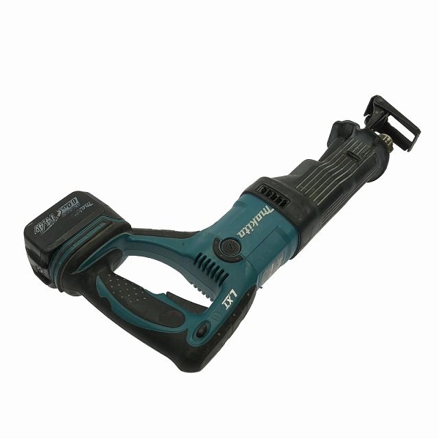  品 makita マキタ 14.4 V 充電式レシプロソー JR 141 D バッテリ 3.0 Ah 6.0 充電器付 コードレス セーバソー セーバーソー その他 切削 切断 穴あけ