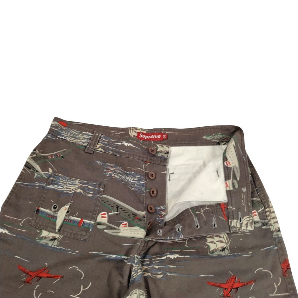 SUPREME シュプリーム Airplane Short 飛行機 総柄 ショーツ サイズ 30