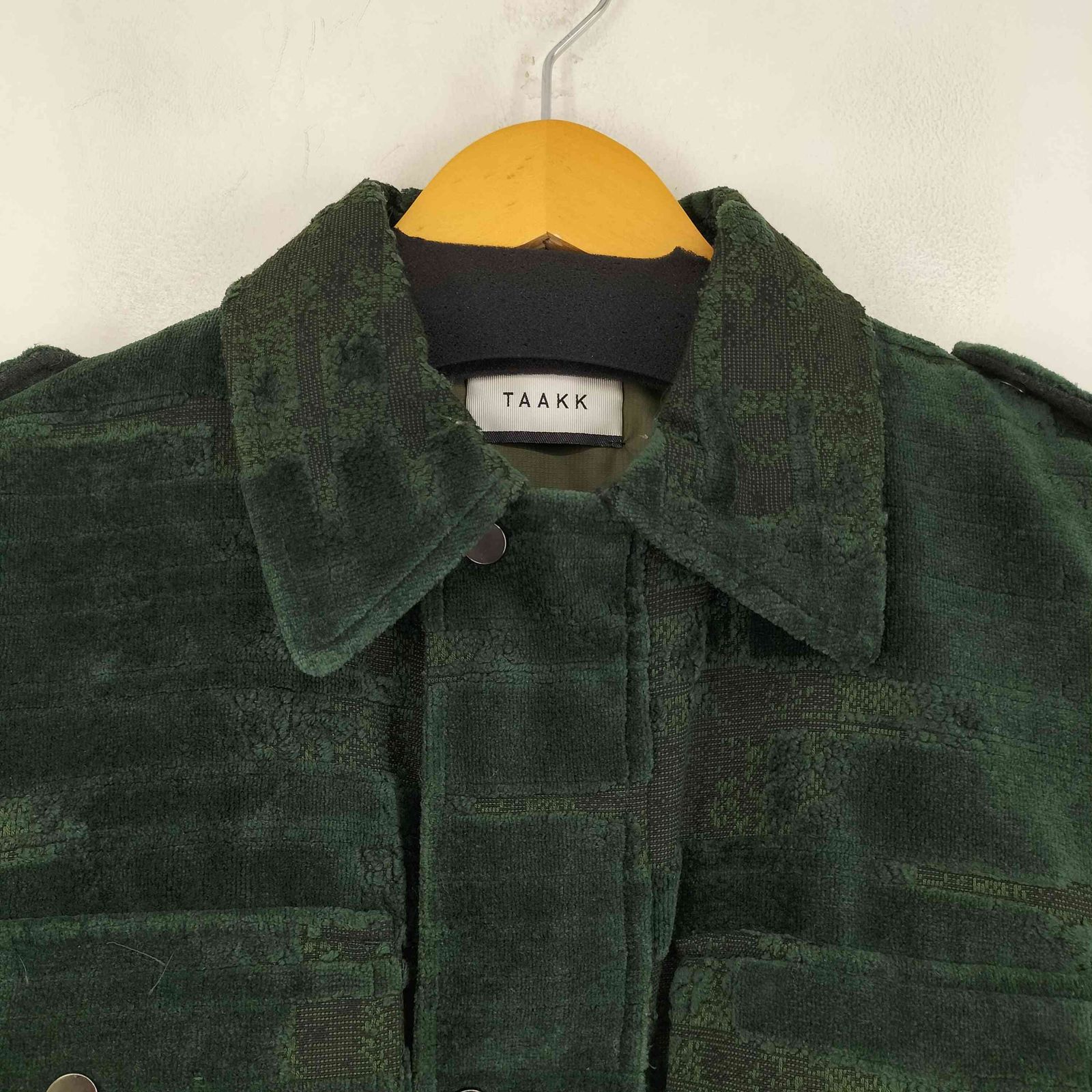 ターク TAAKK Nakaya-GLITCH VELVET BLOUSON メンズ JPN：2 - メルカリ