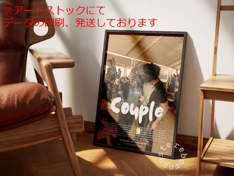 mz ポスター A1 サイズ (~A4まで対応可) ピンクのマティーニ グラスと