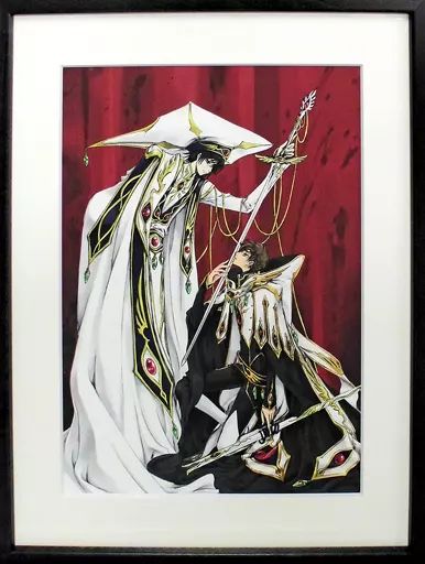 中古】セル画・原画 コードギアス反逆のルルーシュ CLAMPイラスト複製