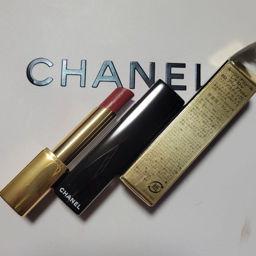 CHANEL☆ルージュ アリュール レクストレ 862 ブラン アフィルメ