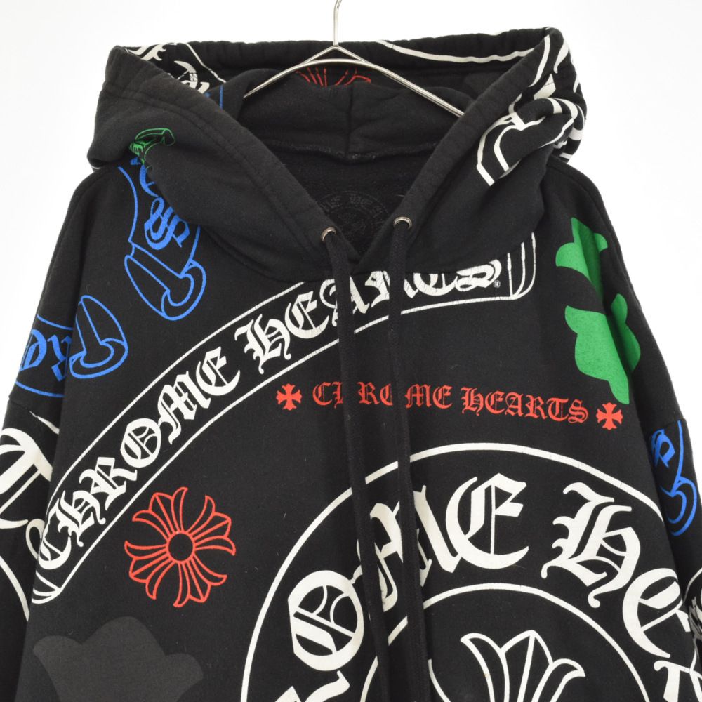 CHROME HEARTS (クロムハーツ) STENCIL HOODIE ステンシルフーディー ...