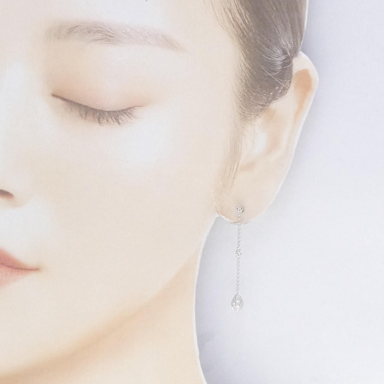 【美品】ポンテヴェキオ0.28ct K18WGダイヤモンドピアス K18WGダイヤモンドピアス | ポンテヴェキオ公式オンライン