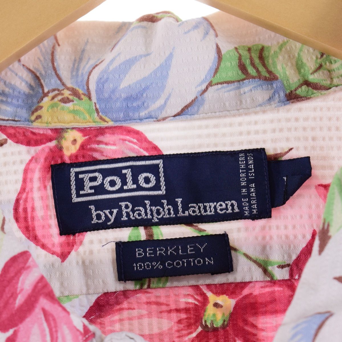 古着 ラルフローレン Ralph Lauren POLO by Ralph Lauren 総柄 花柄