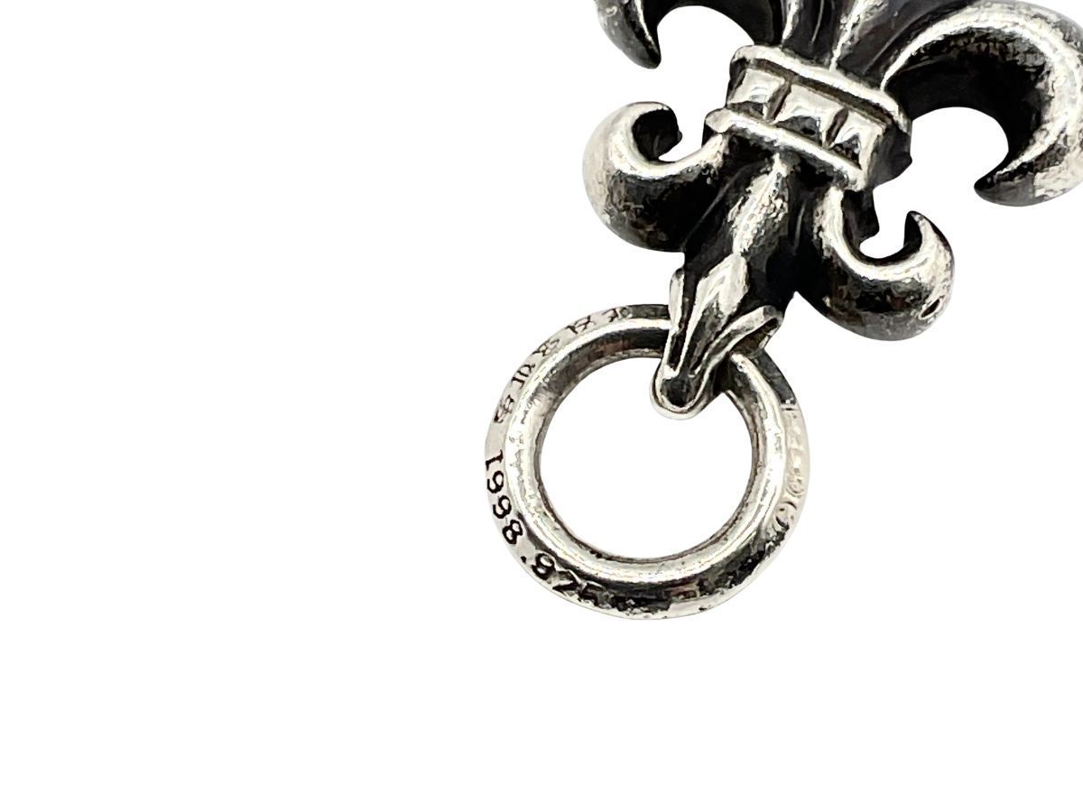【美品】CHROME HEARTS フレアチャーム シルバー ネックレストップ CHROME HEARTS クロムハーツ - シルバー BSフレアチャーム チャーム