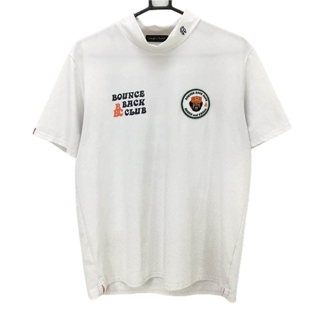 rough&swell ラフアンドスウェル 半袖Tシャツ メンズ 白 L ゴルフ