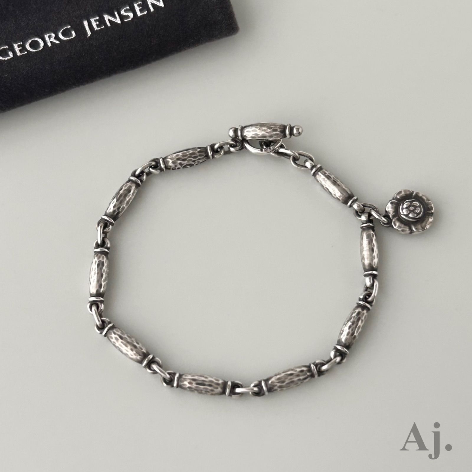 ジョージジェンセン ブレスレット フラワー 43A AG925 Georg