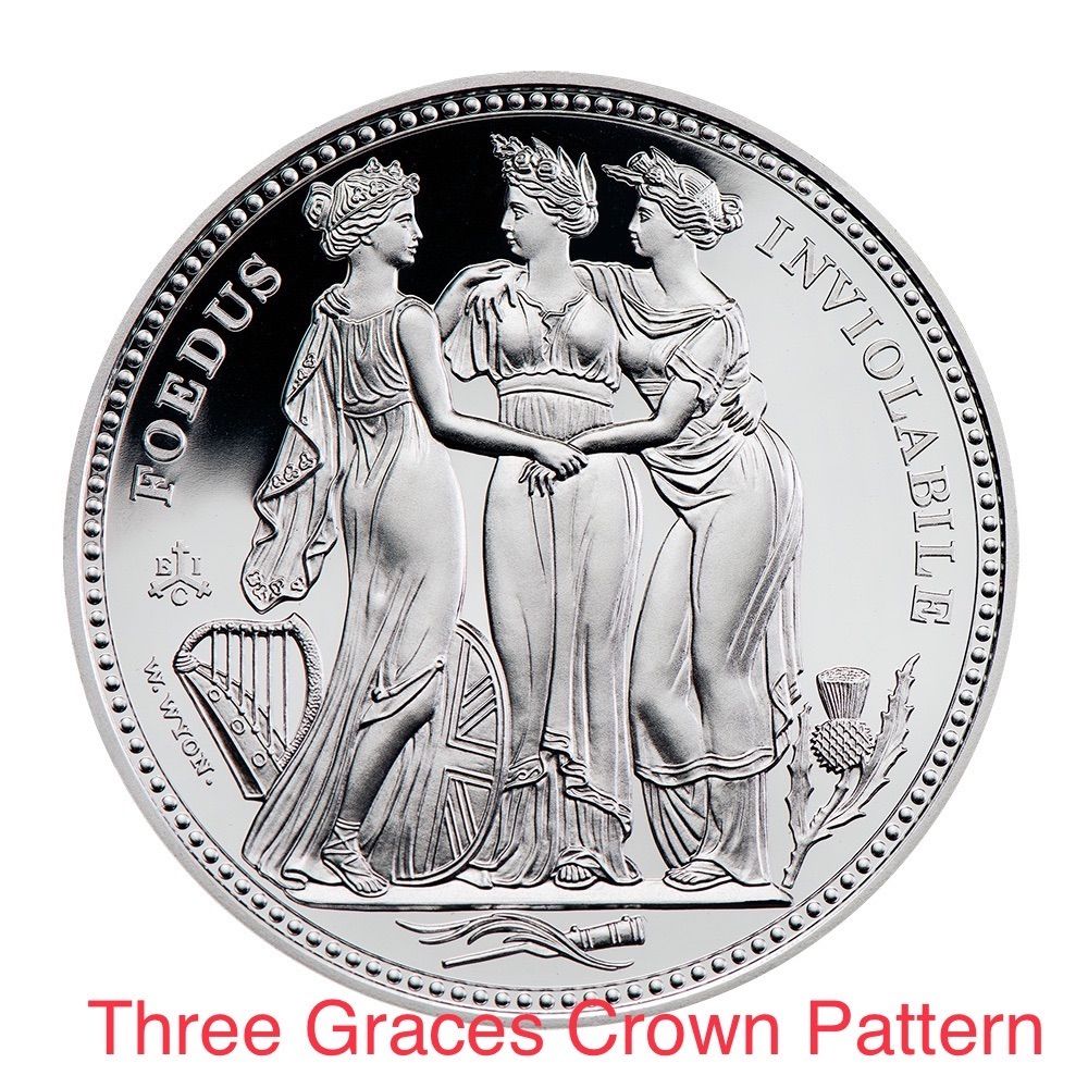 2021 スリーグレイセス復刻試鋳 5ポンド銀貨 NGC PF69UC② 2021 スリーグレイセス復刻試鋳 5ポンド銀貨 NGC PF69UC②