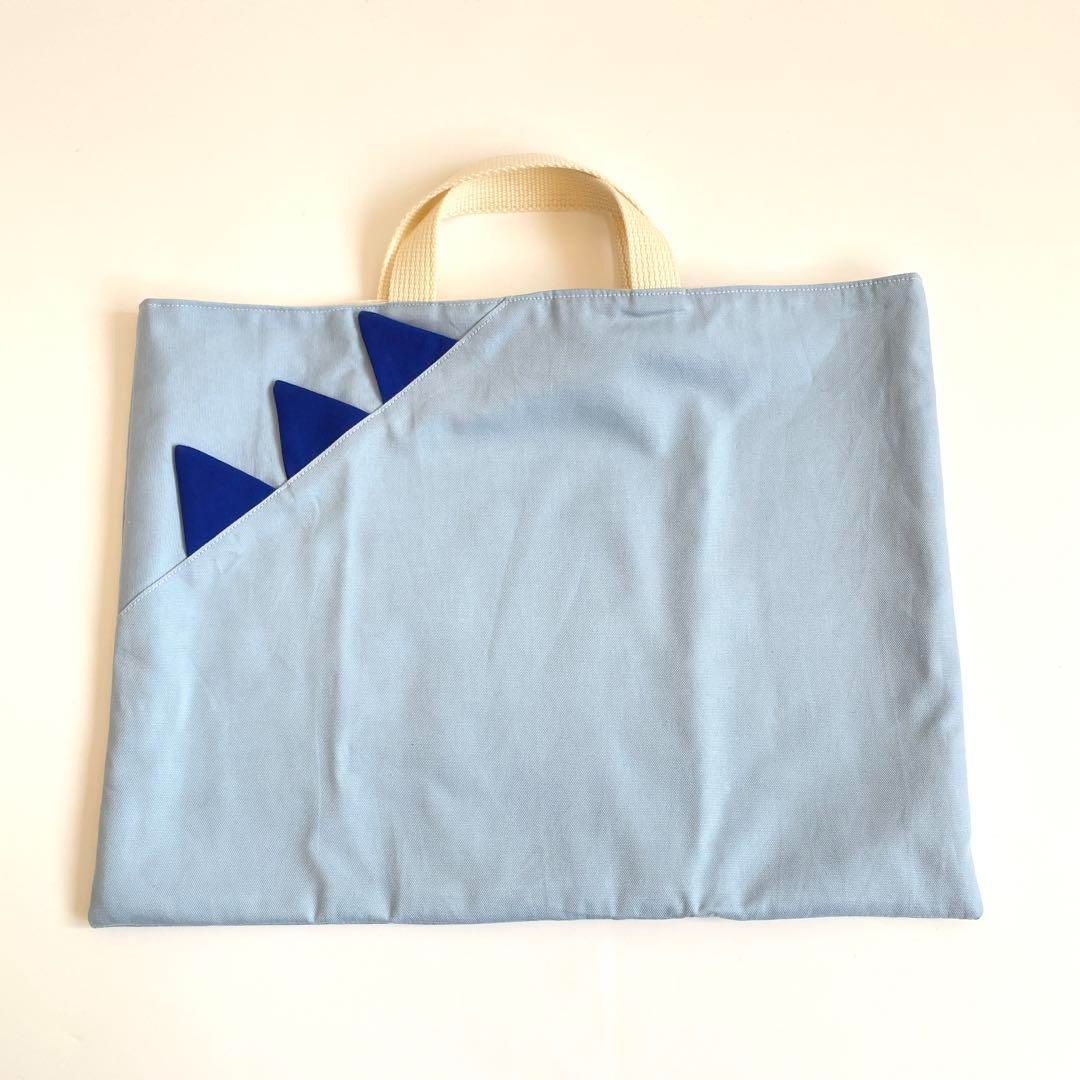 恐竜達の入園入学6点セット サイズオーダー可 ブルーの恐竜 恐竜達