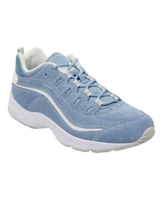 【送料無料】 イージースピリット レディース スニーカー シューズ Women's Romy Round Toe Casual Lace Up Walking Shoes Light Blue