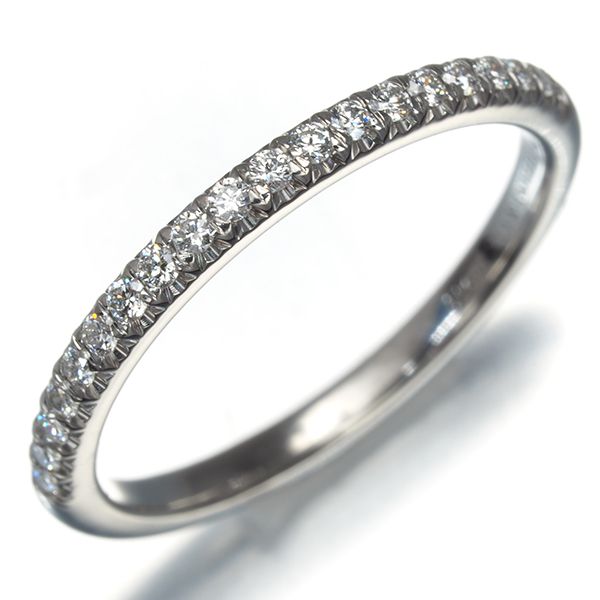 ティファニー リング ダイヤ ダイヤモンド ソレスト ハーフエタニティ 12号 Pt950 177599