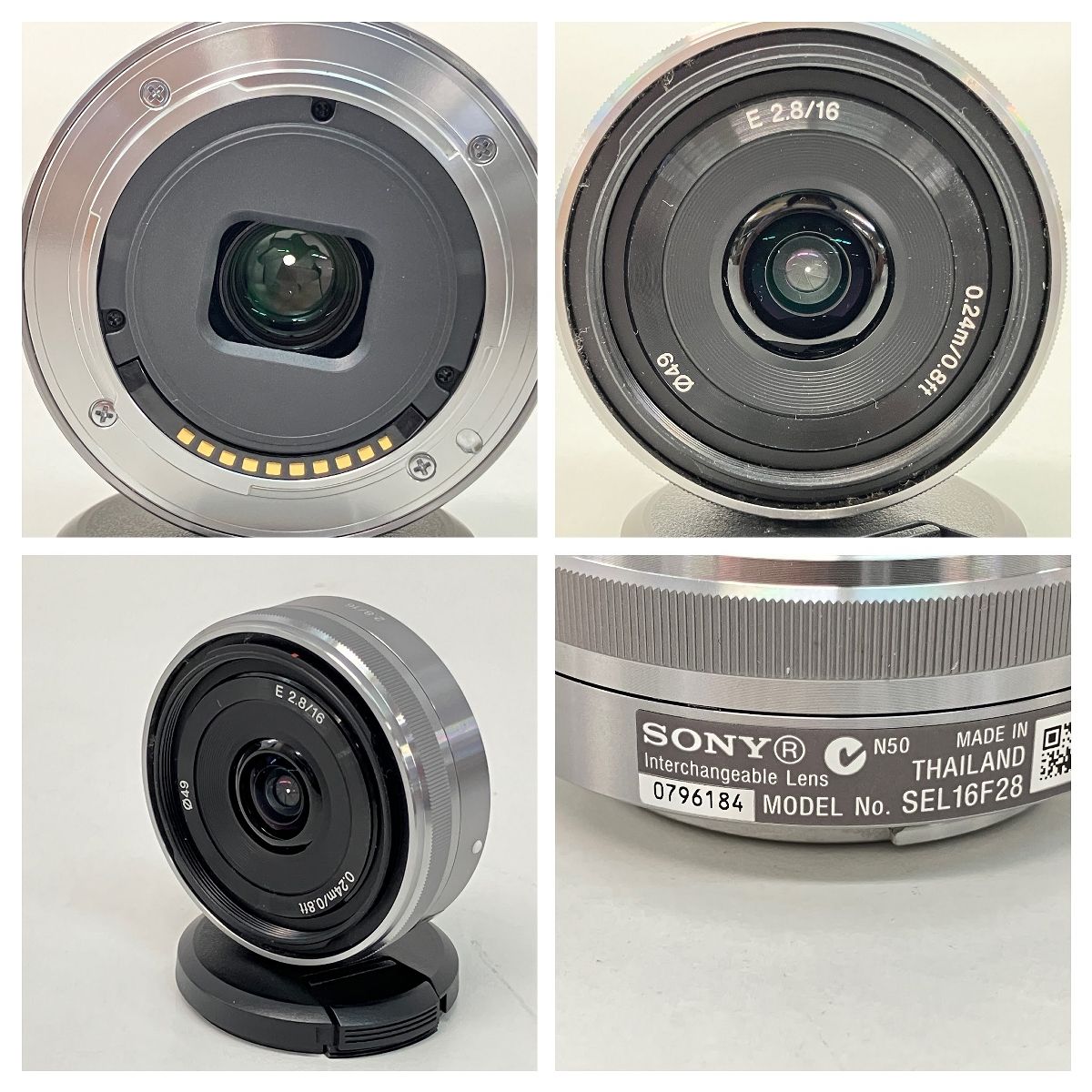 SONY α NEX-5 ミラーレス一眼カメラ 16mm F2.8 SEL1855 E 18-55mm F3.5-5.6 OSS レンズ セット ソニー  中古 Z9150473 - メルカリ