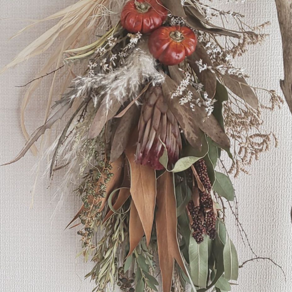 専用✨Halloween ミニカボチャ ドライフラワースワッ ハロウィン or