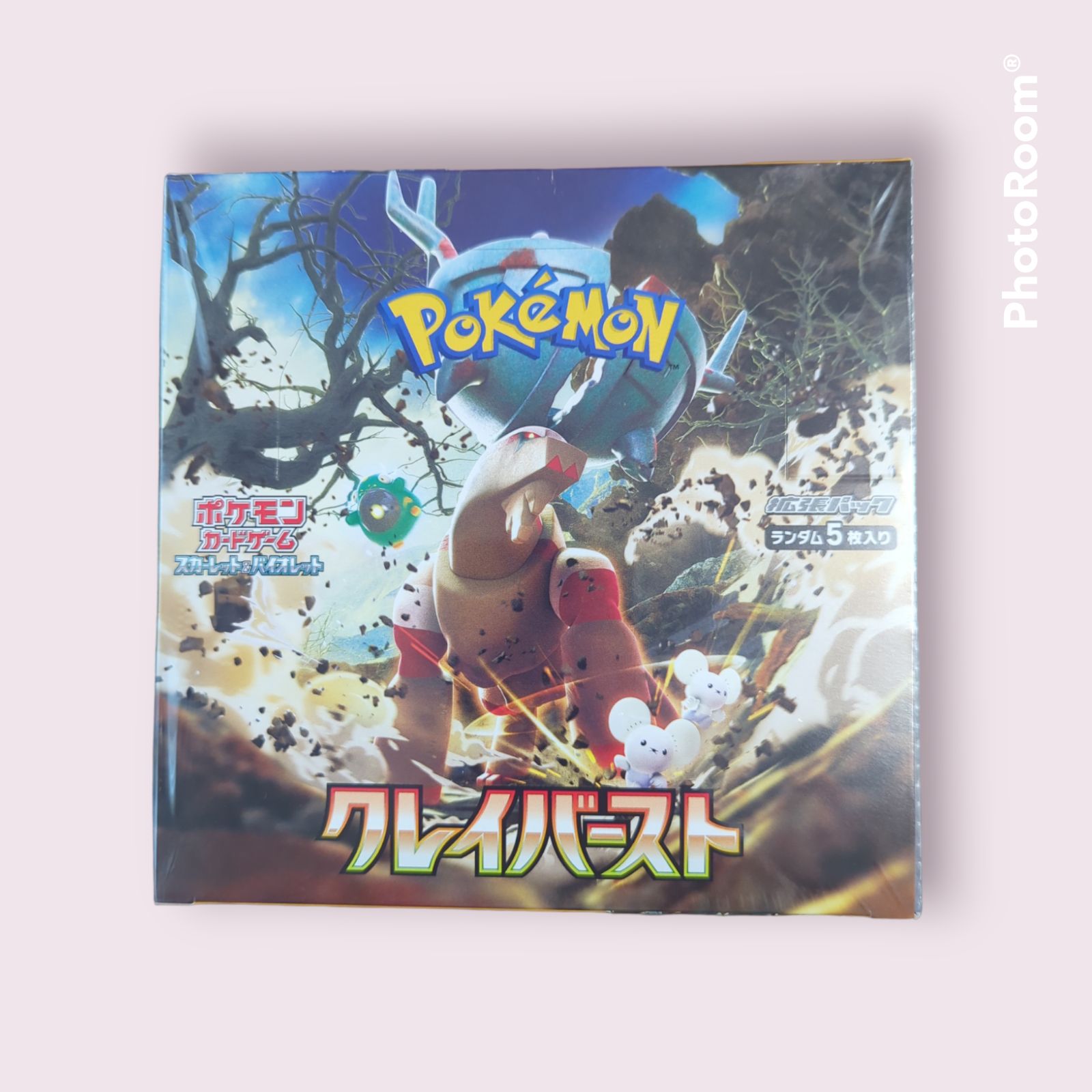 新品未開封】ポケモンカードゲーム クレイバースト 1box