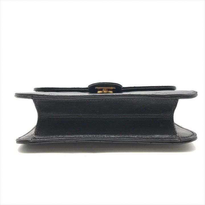 【美品】シャネル フルフラップ チェーンショルダー ラムスキン ココマーク ☆シャネル チェーンショルダーバッグ マトラッセ ココマーク