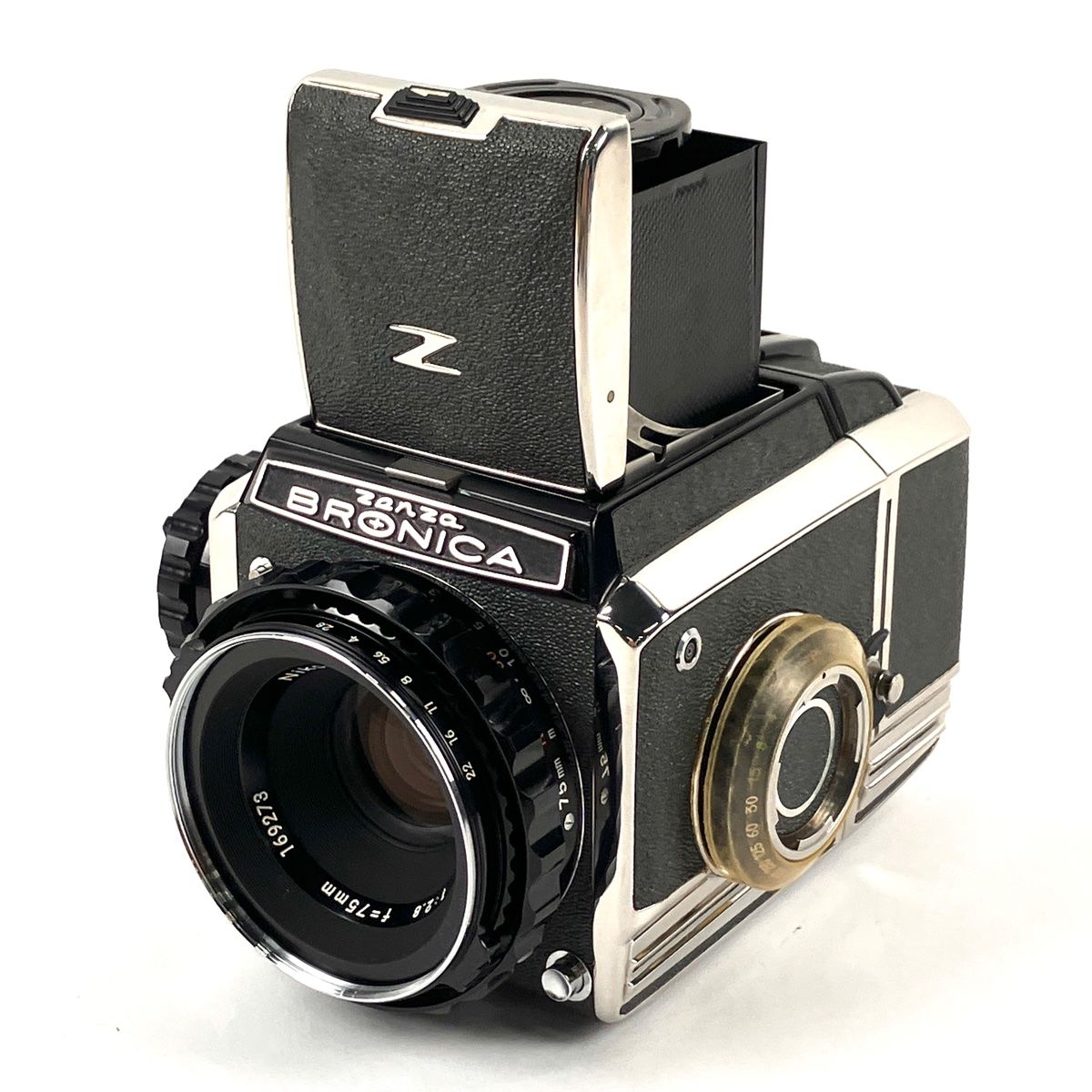 ゼンザブロニカ Zenza Bronica S2 + NIKKOR-P 75mm F2.8 中判