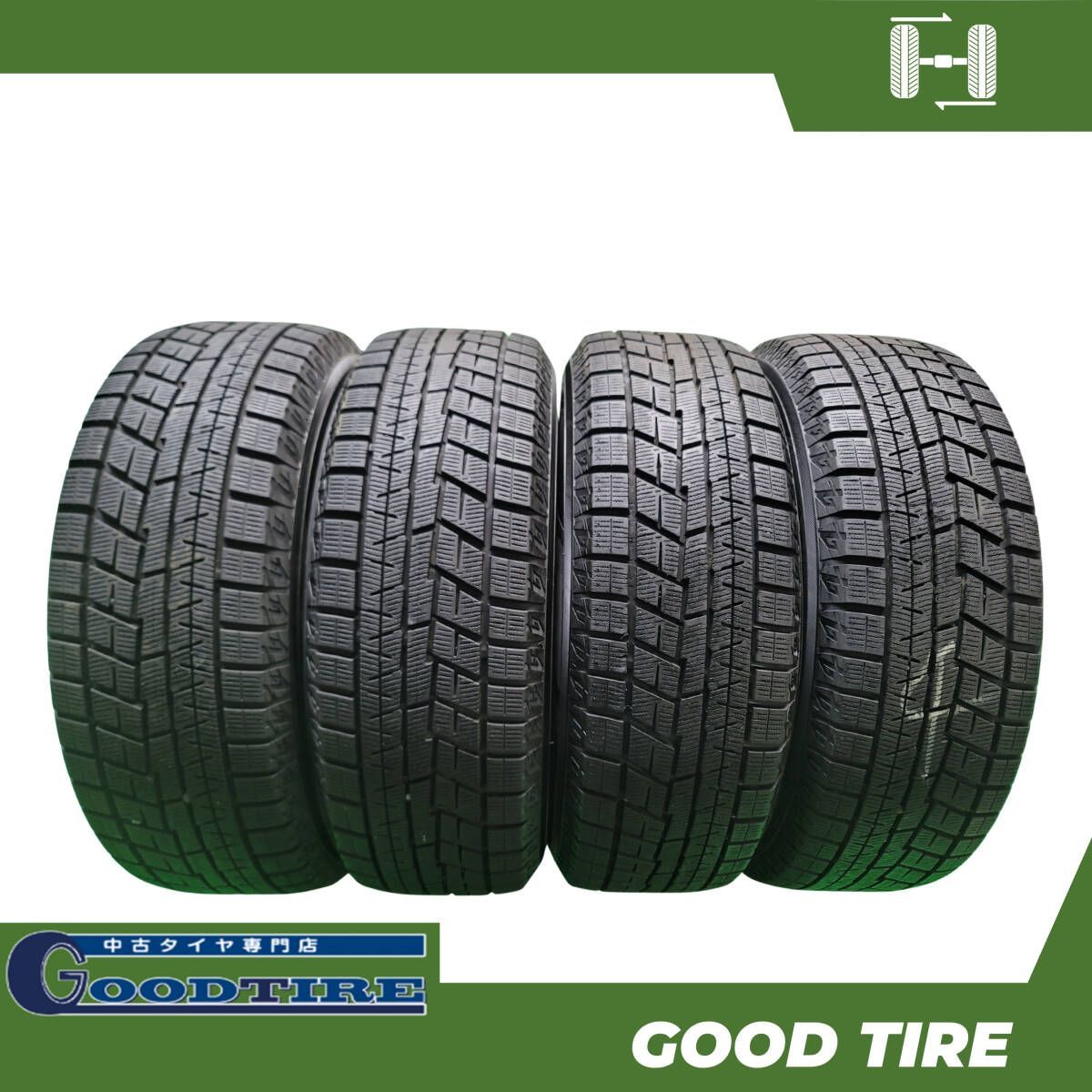 215 60R16 ヨコハマ ICEGUARD IG60 製 冬用 4本 8.5分山 タイヤ タイヤ オデッセイ エスティマ クラウン 6978