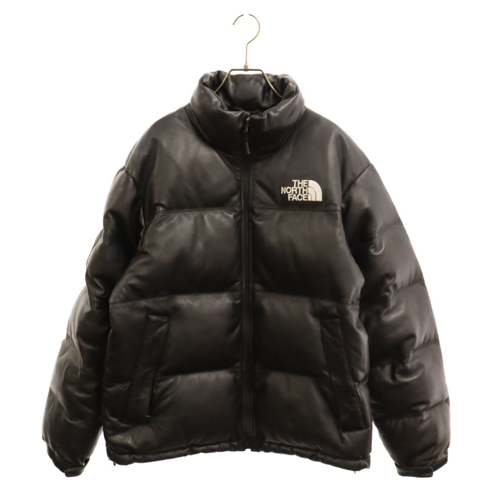 SUPREME (シュプリーム) 17AW×THE NORTH FACE Leather Nuptse Jacket