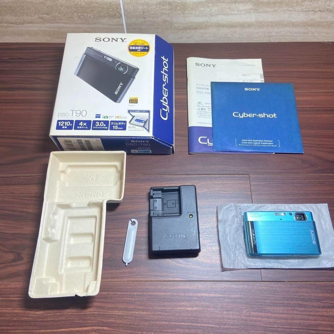 SONY Cyber-shot DSC-T90 デジカメ ほぼ新品 3432 - メルカリ